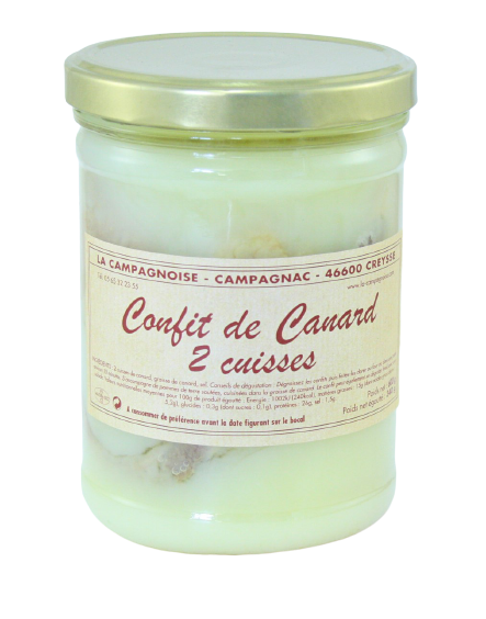 Bocal_Confit_de_canard_2_Cuisses_600g_La_Campagnoise_Producteur_de_Foie_Gras_Sud_-_Ouest_Creysse_Rocamadour