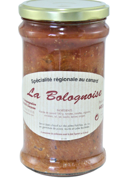 Bocal_La_Bolognoise_600g_La_Campagnoise_Producteur_de_Foie_Gras_Sud_-_Ouest_Creysse_Rocamadour