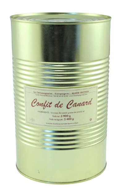 Boite_Confit_de_canard_14_Cuisses_3900g_La_Campagnoise_Producteur_de_Foie_Gras_Sud_-_Ouest_Creysse_Rocamadour