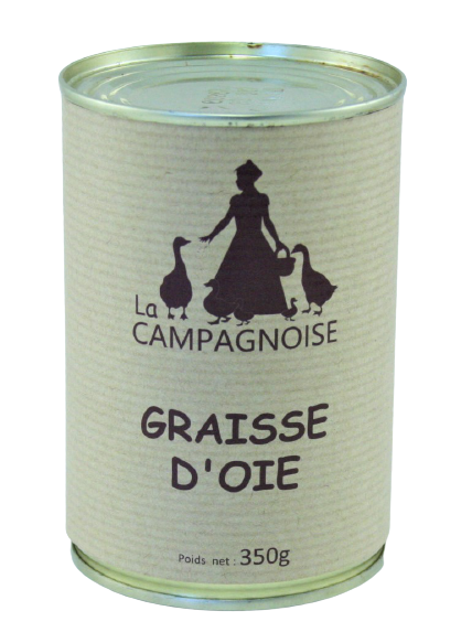 Boite_Graisse_d_Oie_350g_La_Campagnoise_Producteur_de_Foie_Gras_Sud_-_Ouest_Creysse_Rocamadour