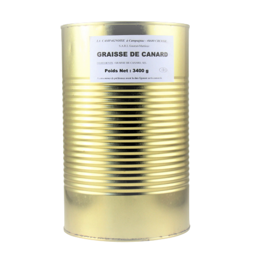 Boite_Graisse_de_Canard_3900g_La_Campagnoise_Producteur_de_Foie_Gras_Sud_-_Ouest_Creysse_Rocamadour