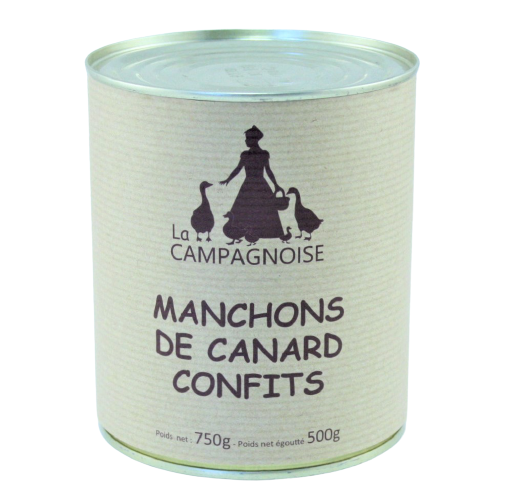 Boite_Manchons_de_canard_confits_750g_La_Campagnoise_Producteur_de_Foie_Gras_Sud_-_Ouest_Creysse_Rocamadour-
