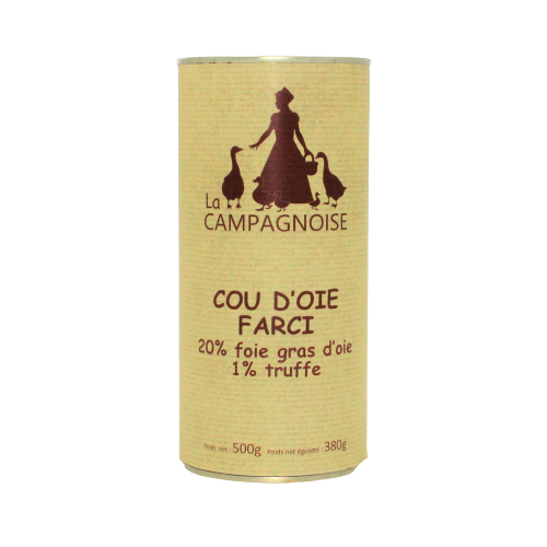 Boite_Cou_d_Oie_Farci_500g-La_Campagnoise-Producteur_Foie_Gras_Sud-Ouest_Creysse_Rocamadour