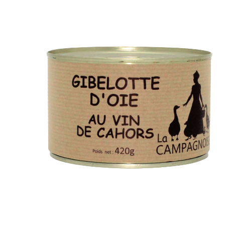 Boite_Gibelotte_d_Oie_au_Vin_de_Cahors_420g-La_Campagnoise-Producteur_Foie_Gras_Sud-Ouest_Creysse_Rocamadour