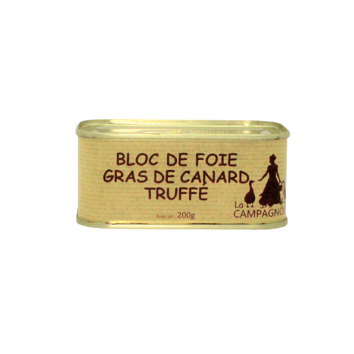 Boite_Bloc_de_Foie_Gras_de_Canard_Truffé_200g-La_Campagnoise-Producteur_Foie_Gras_Sud-Ouest_Creysse_Rocamadour
