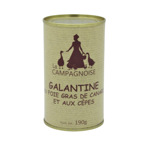 Boite_Galantine_au_Foie_gras_de_Canard_et_aux_Cèpes_190g_La_Campagnoise-Producteur_Foie_Gras_Sud-Ouest_Creysse_Rocamadour