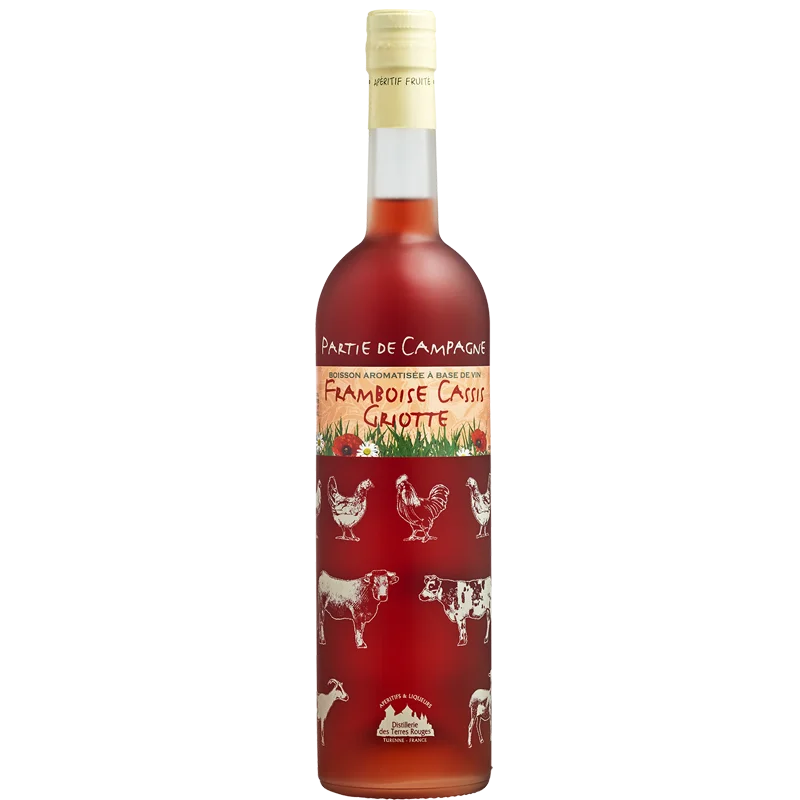 Apéritif Framboise Cassis Griotte